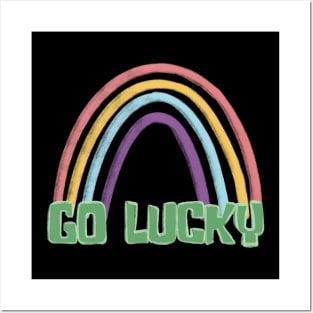 Lucky Rainbow st Patrick Day Posters and Art